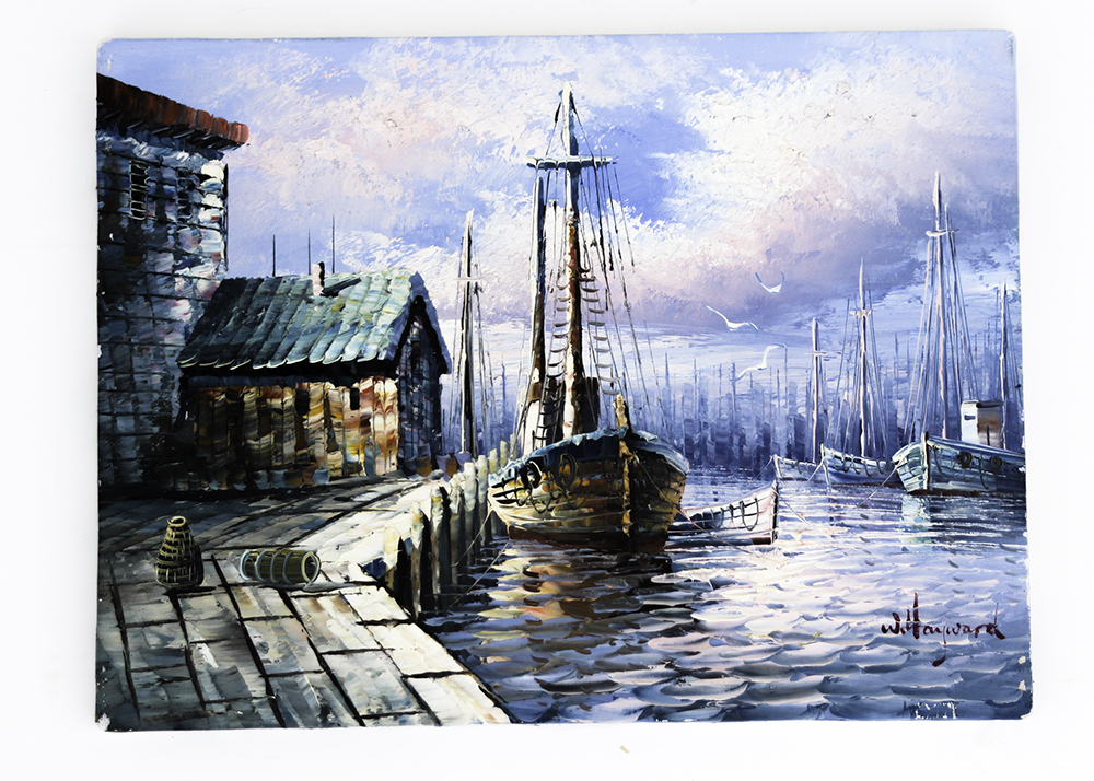 Original Oil Painting by W. Hayward