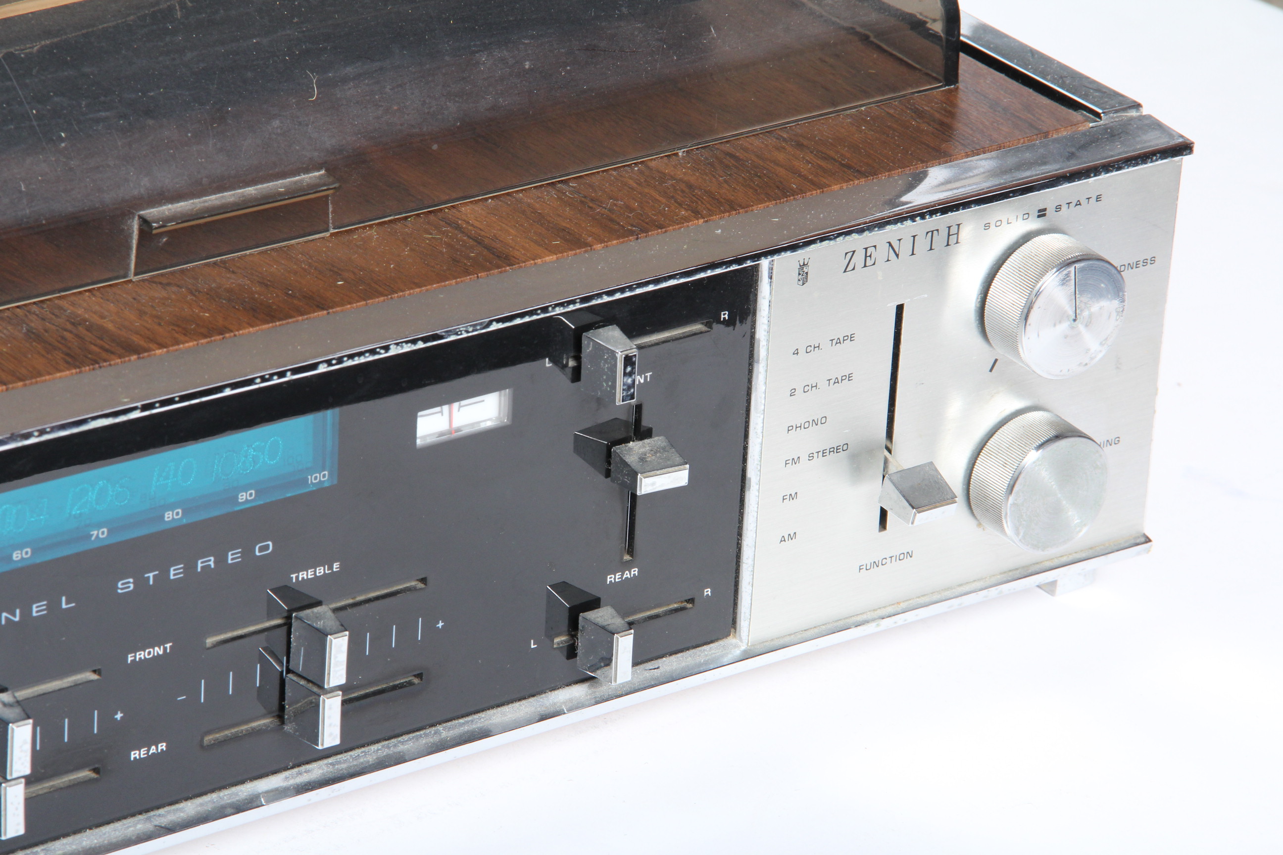 Zenith Phonograph and Tuner with Fisher Speakers