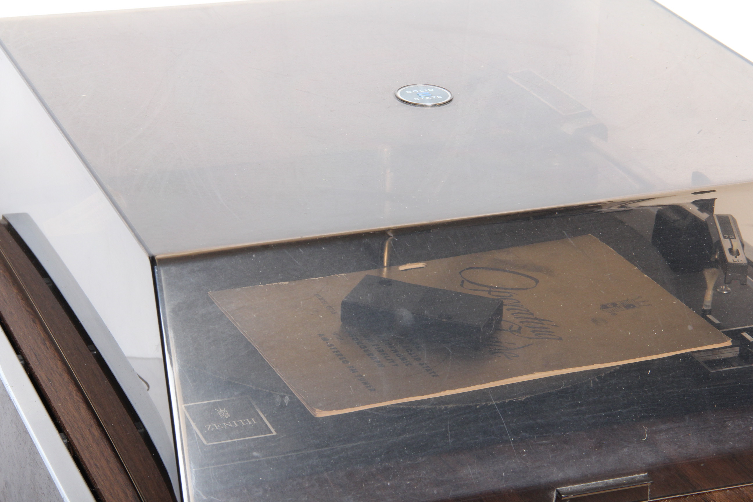 Zenith Phonograph and Tuner with Fisher Speakers