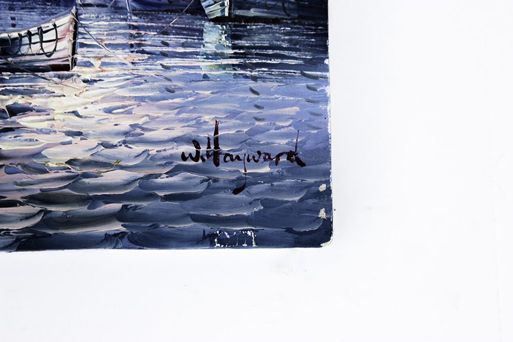 Original Oil Painting by W. Hayward