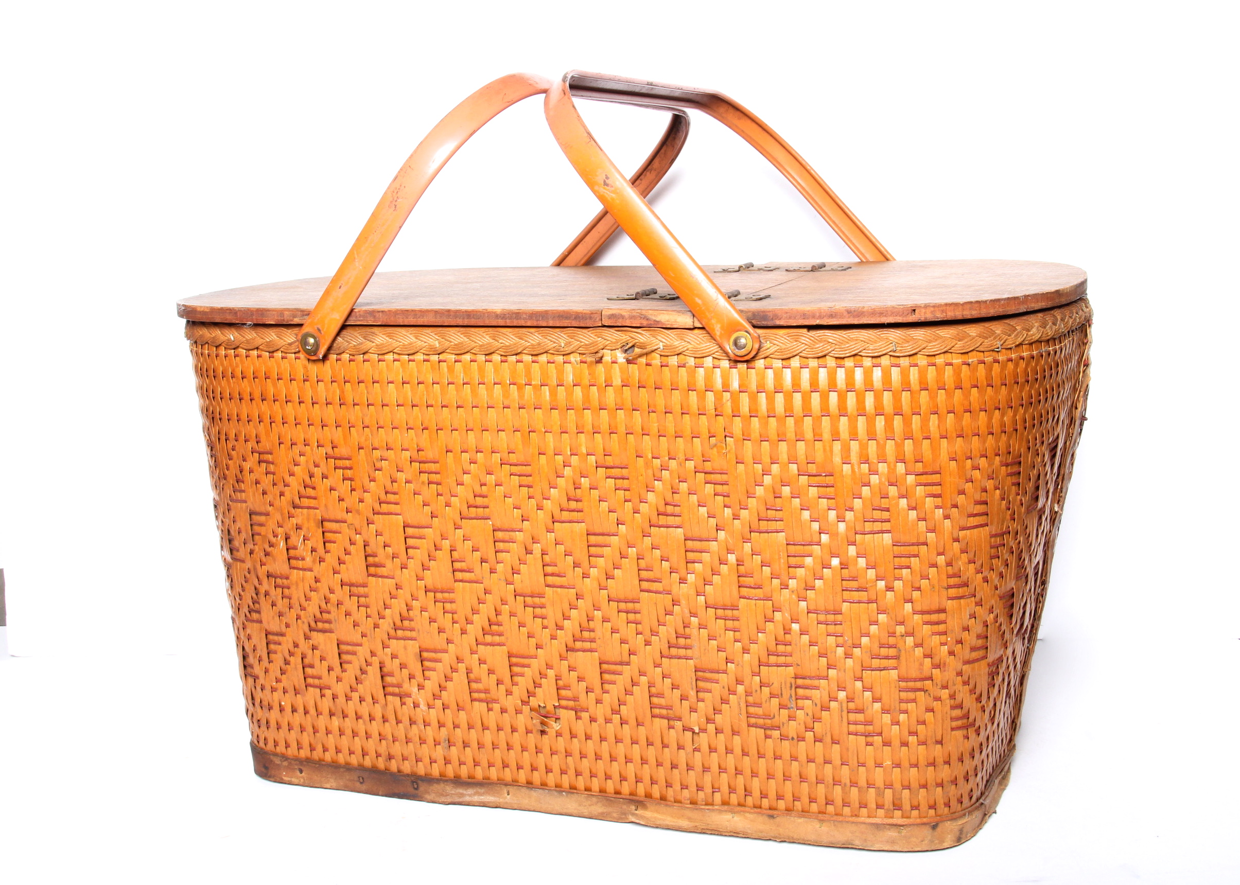 Redmon Woven Picnic Basket