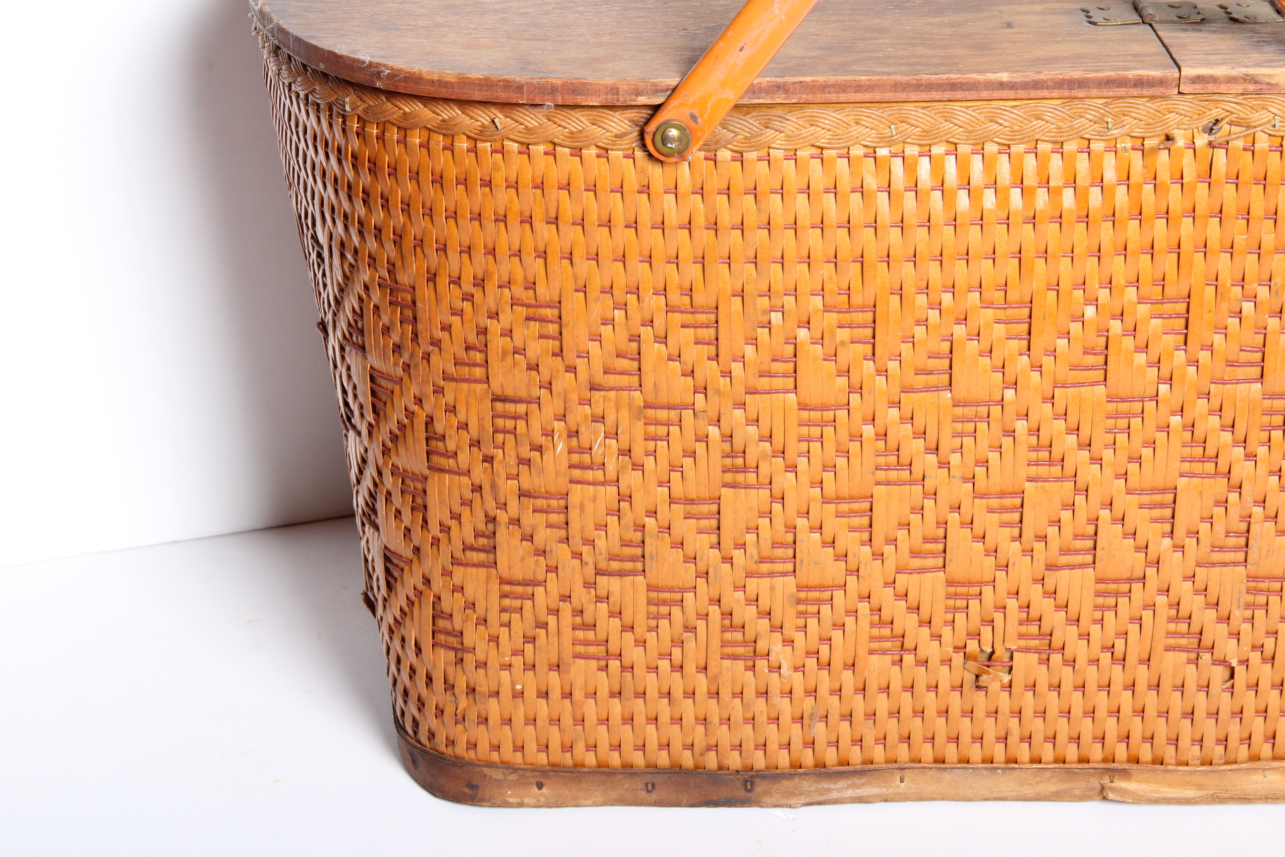 Redmon Woven Picnic Basket