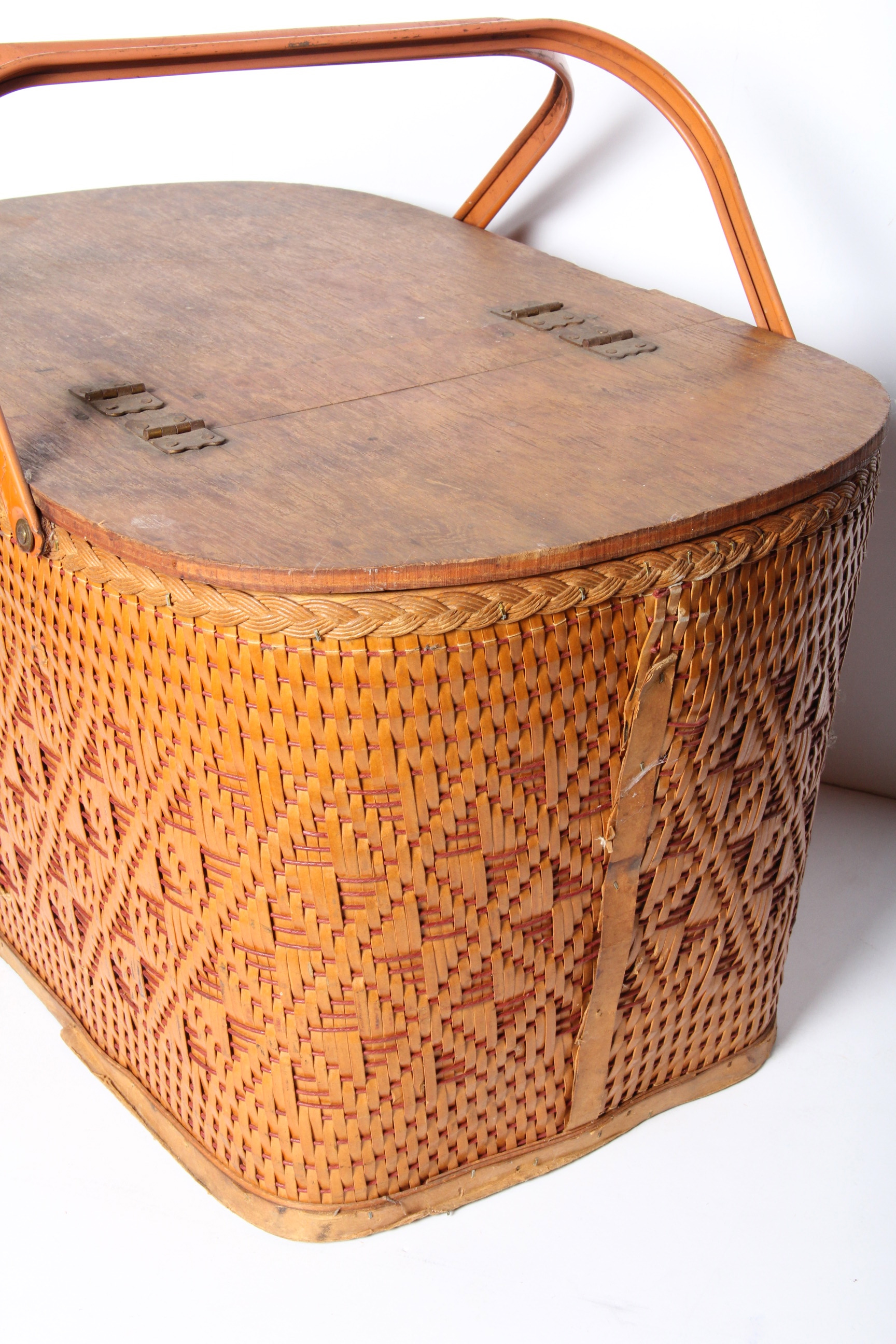 Redmon Woven Picnic Basket