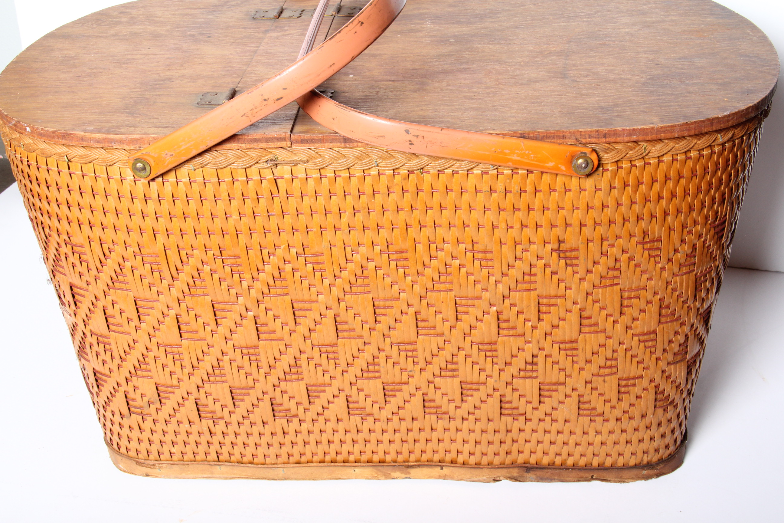 Redmon Woven Picnic Basket