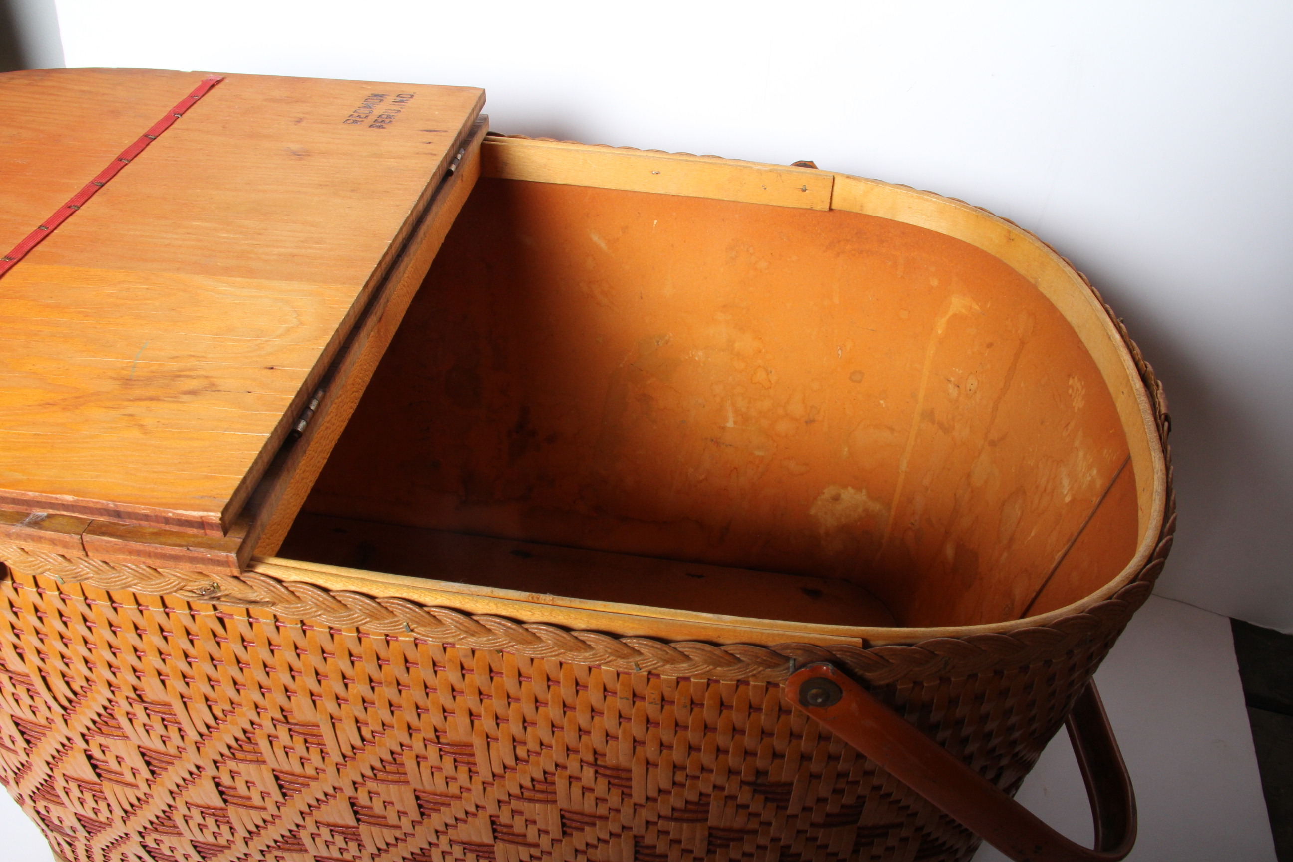 Redmon Woven Picnic Basket