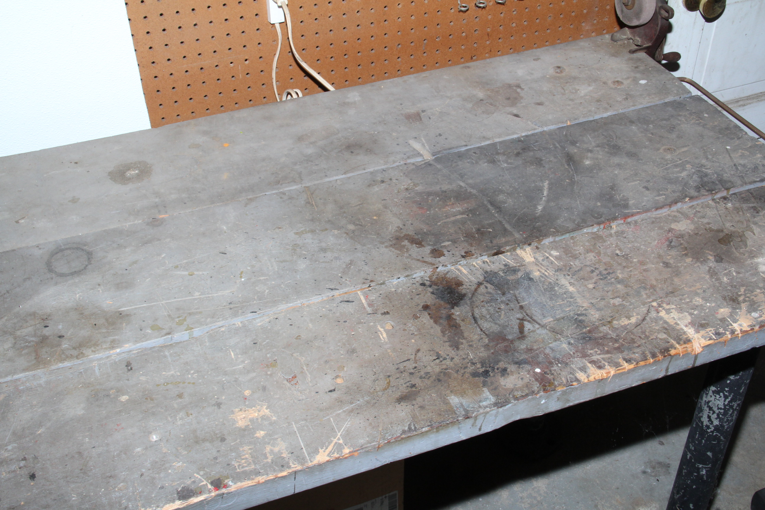 Oversize Garage Workbench