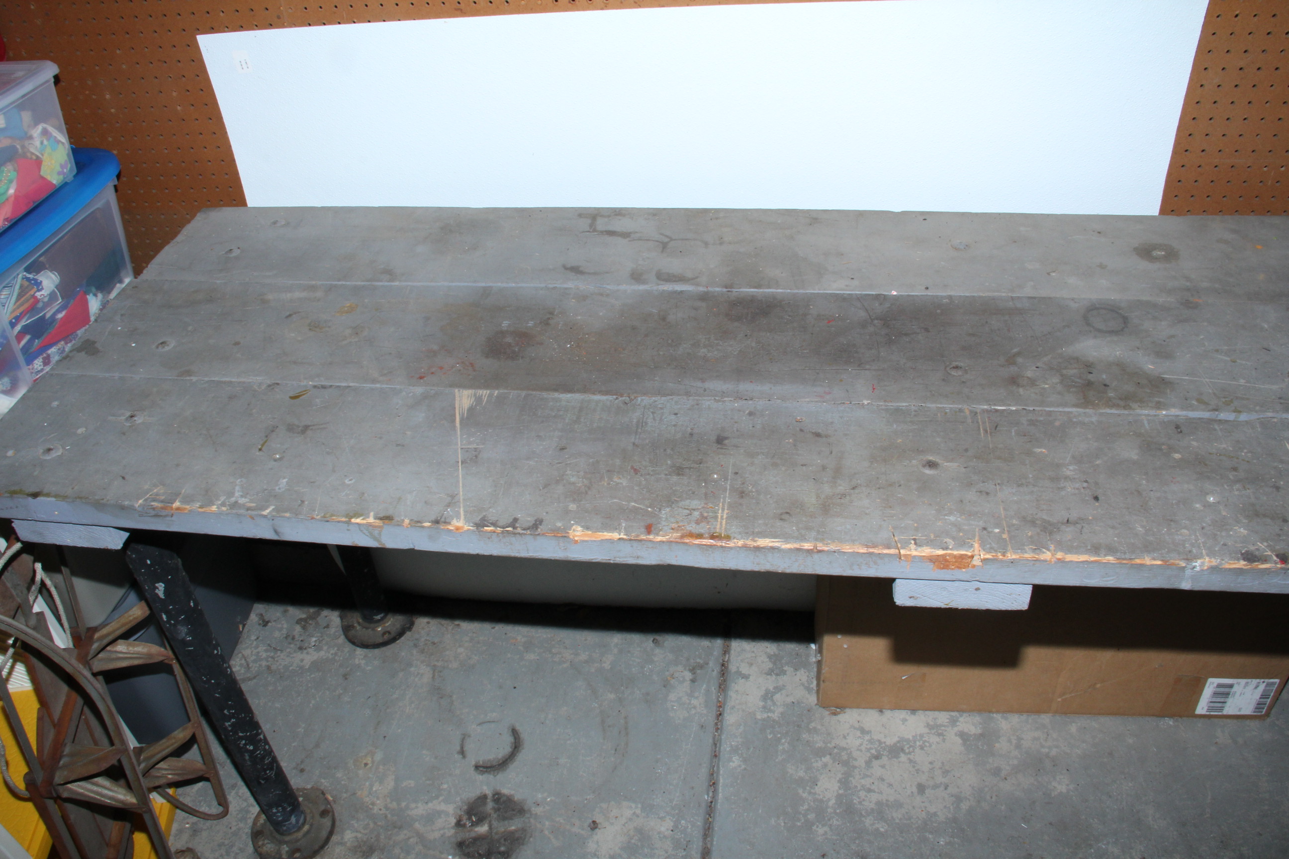 Oversize Garage Workbench