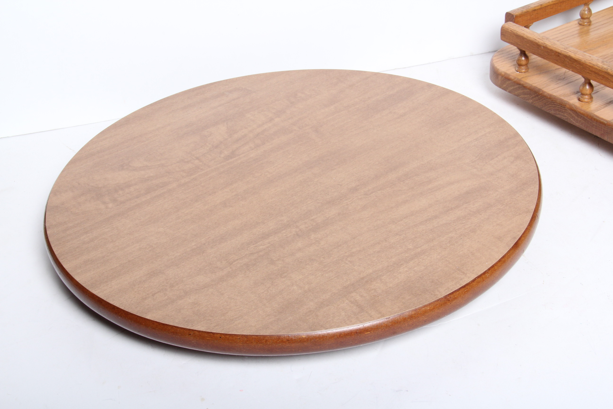 Stangl Tidbit Tray and Lazy Susans