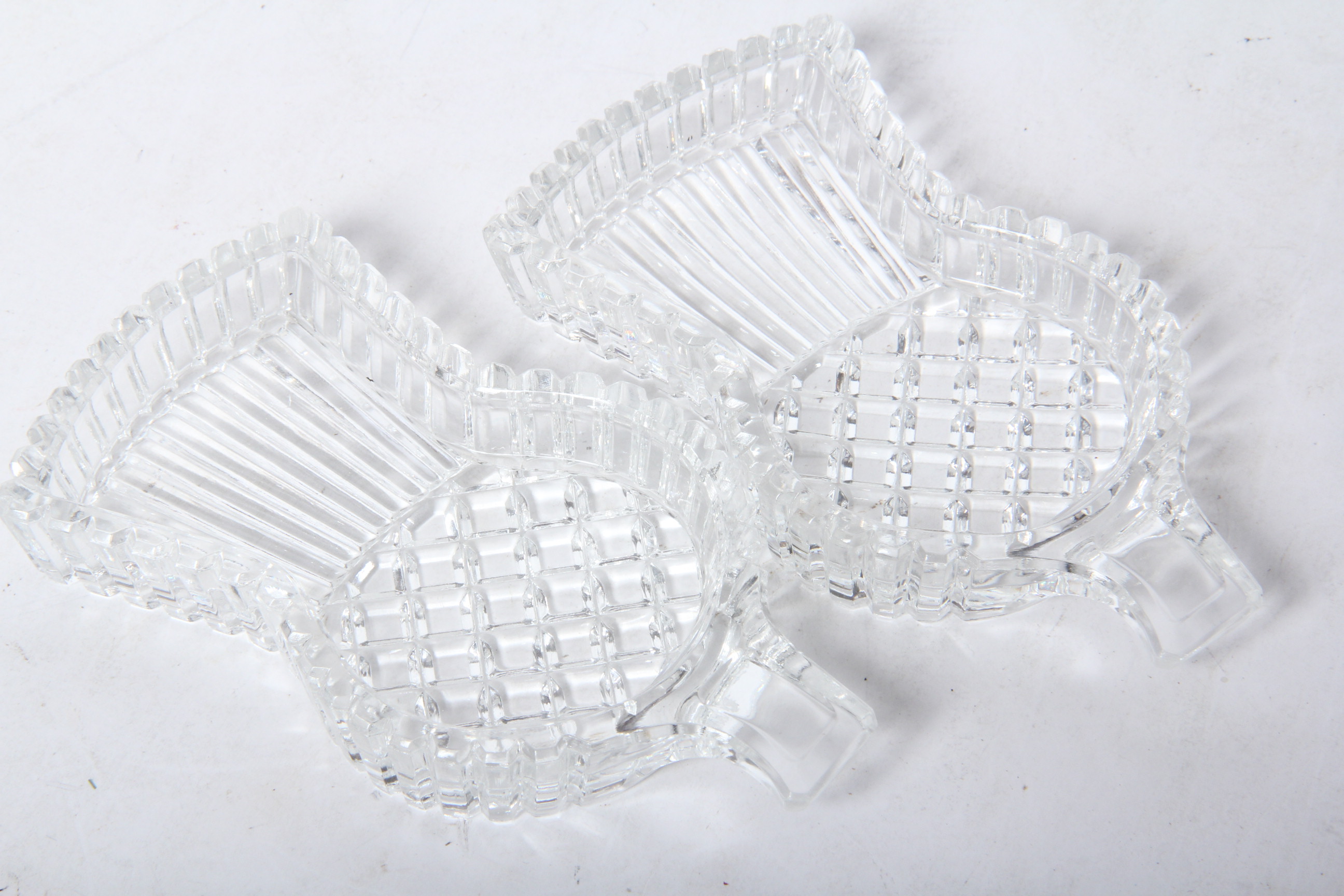 Thistle Motif China and Glass Assortment