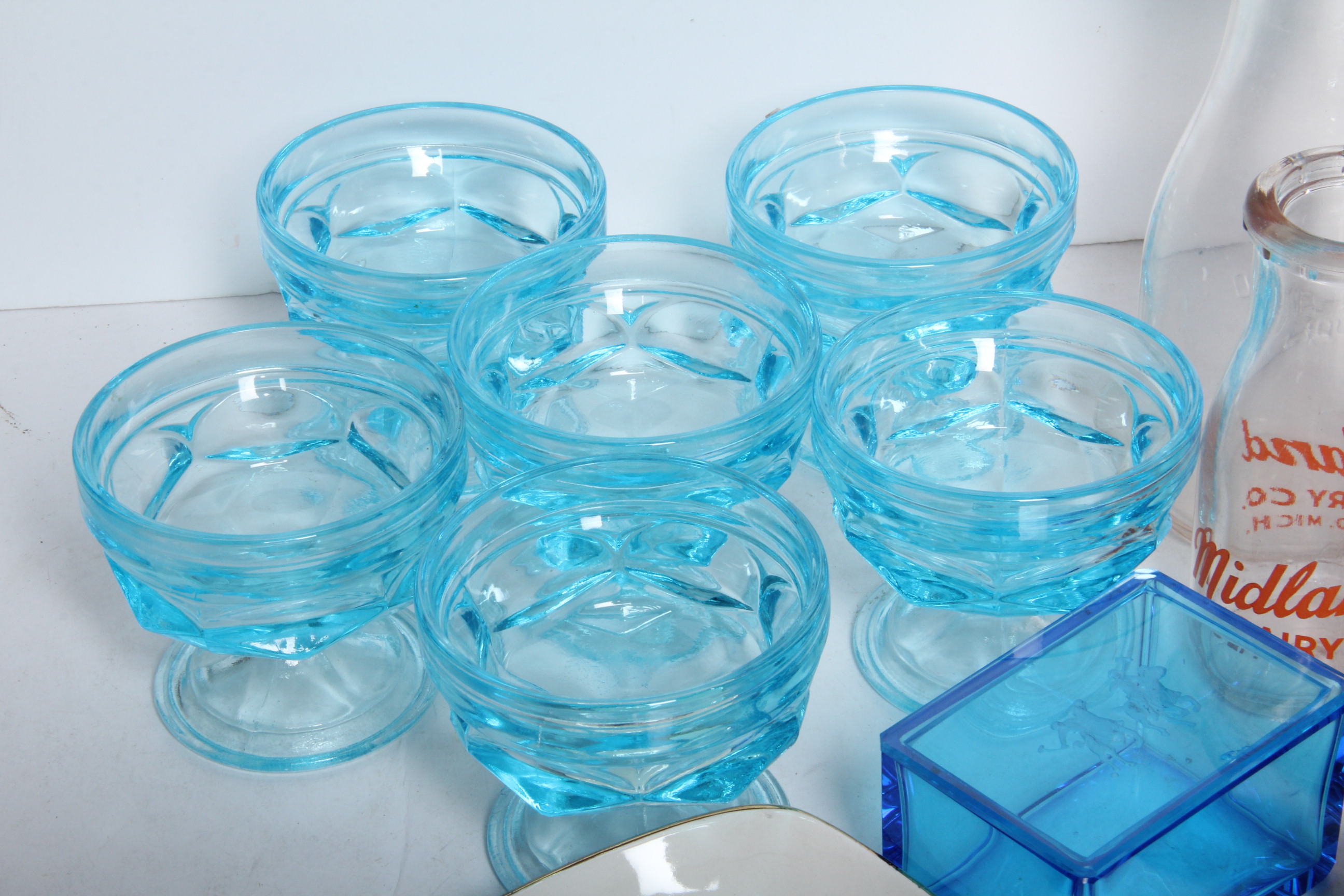 Glassware, China and Metal Discovery Lot