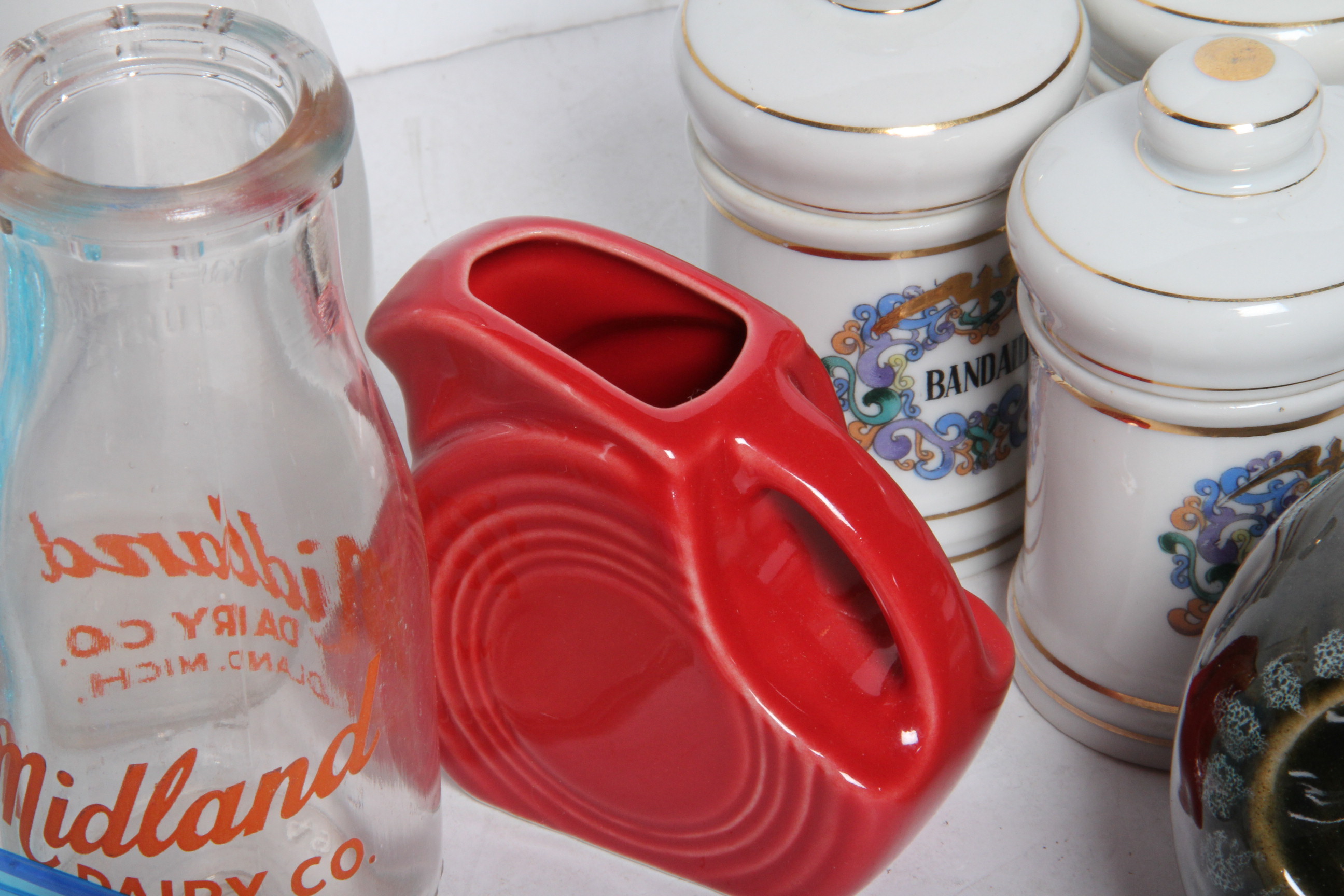 Glassware, China and Metal Discovery Lot