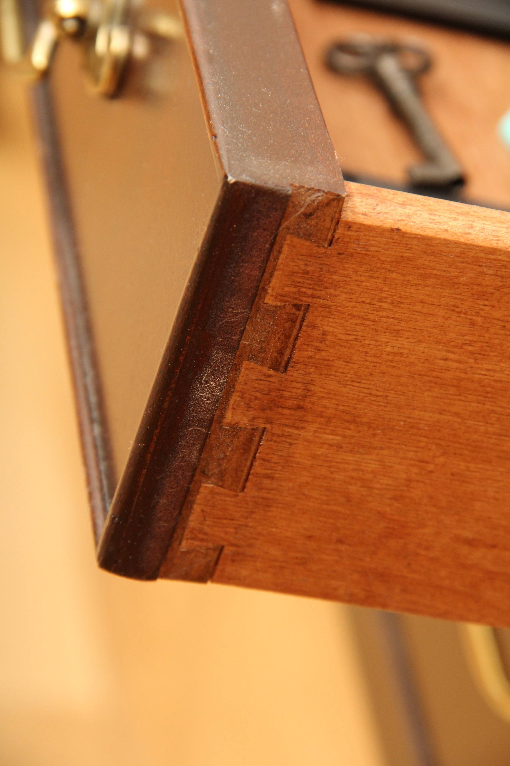 Vintage Hekman Chippendale Style Executive Desk