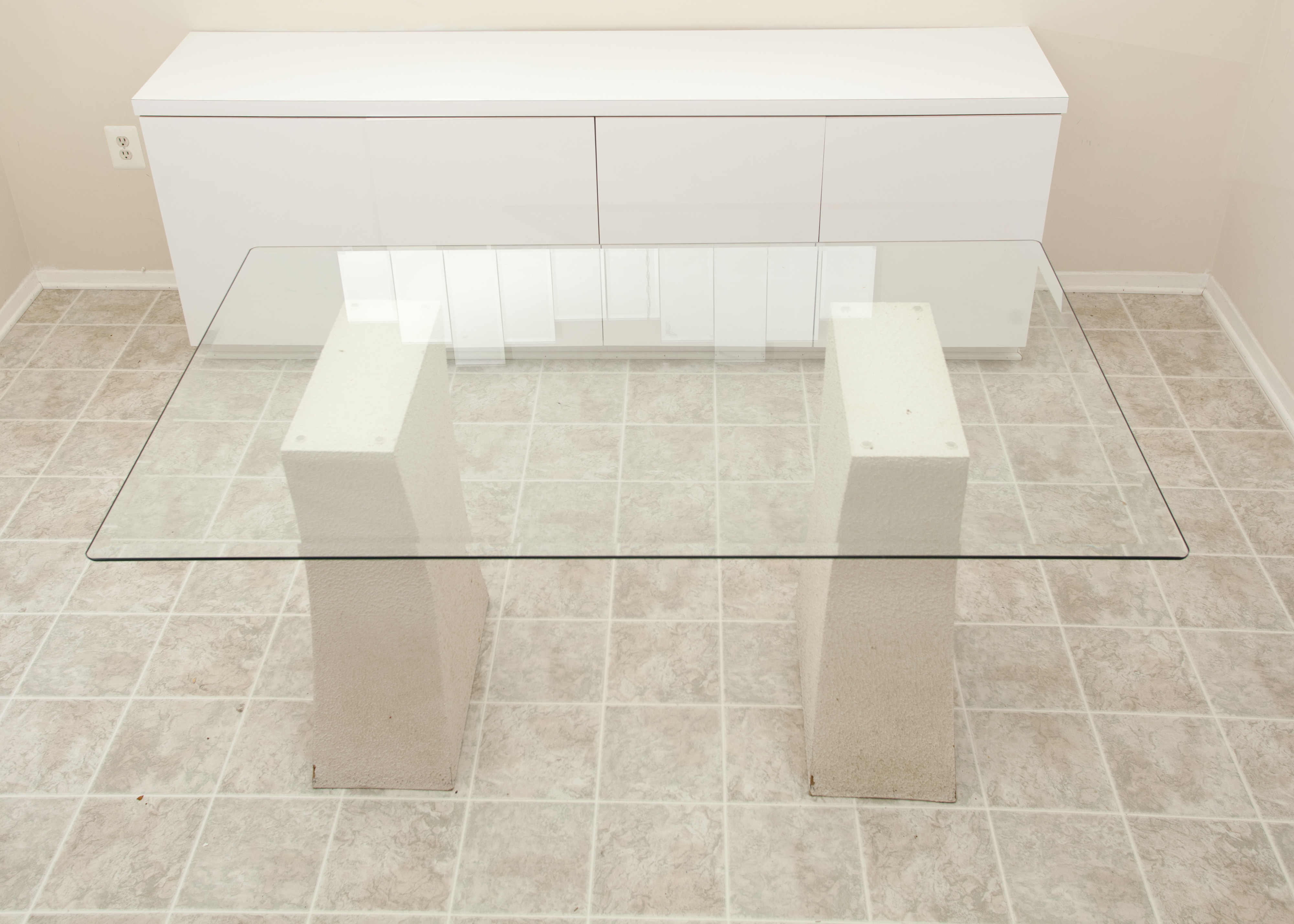 Glass Top Dining Room Table