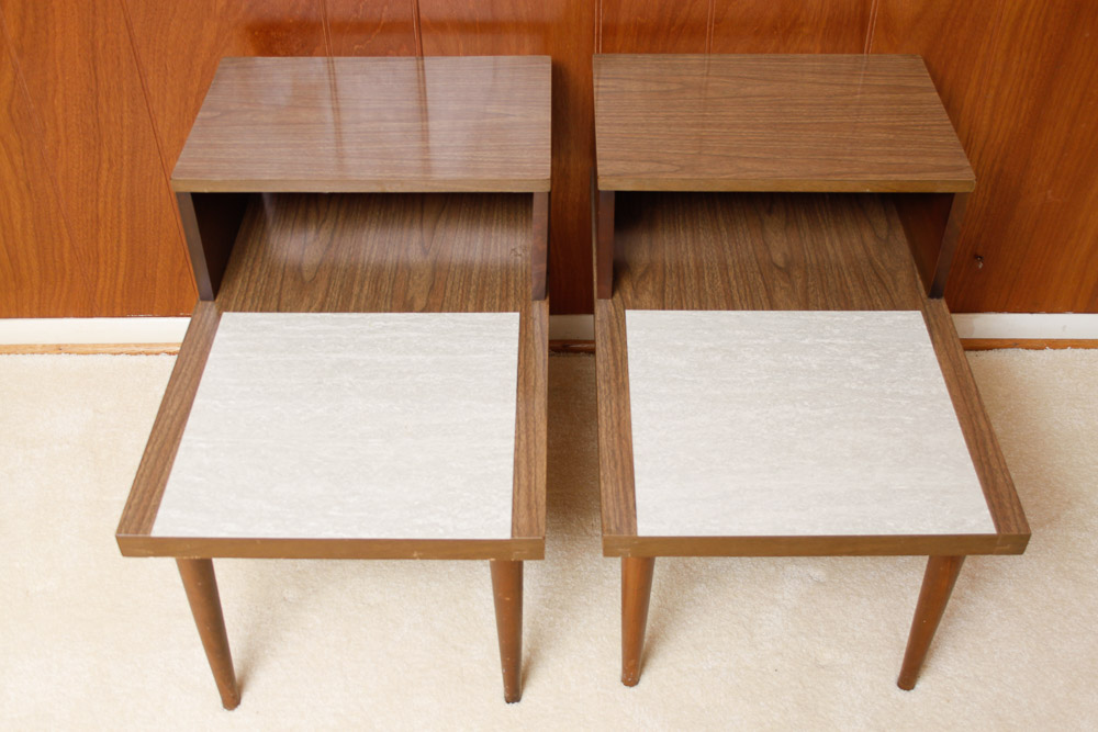 Mid-Century Modern End Tables
