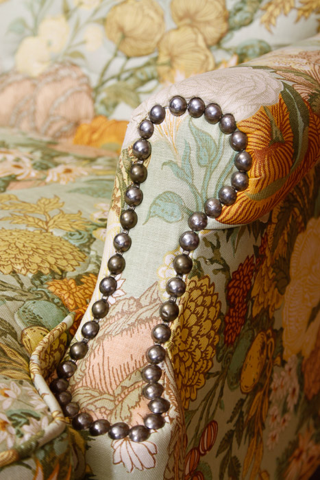 Vintage Wingback Armchair