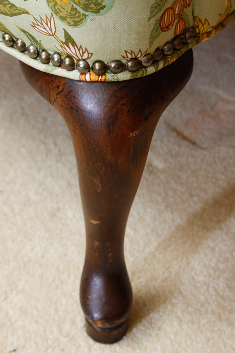 Vintage Wingback Armchair