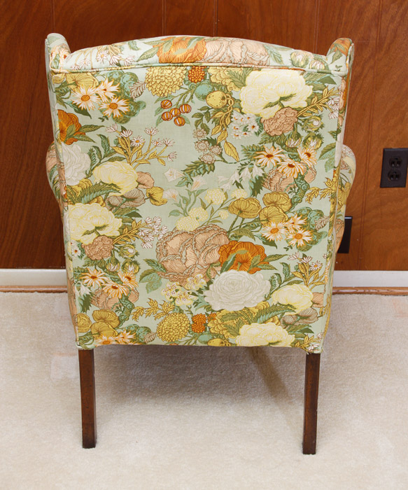 Vintage Wingback Armchair