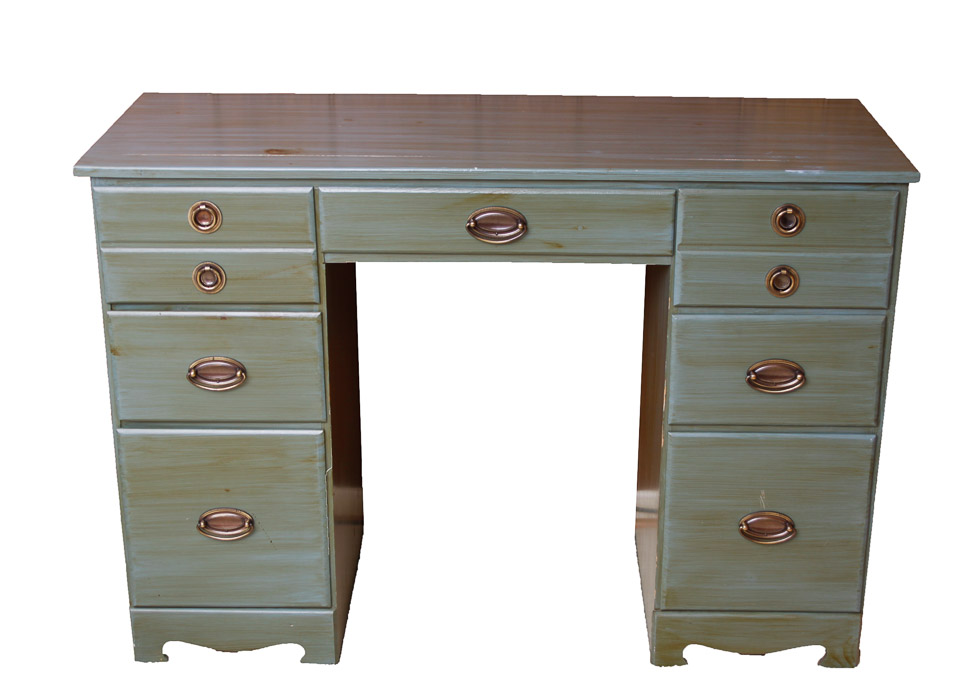 Rustic Painted Desk