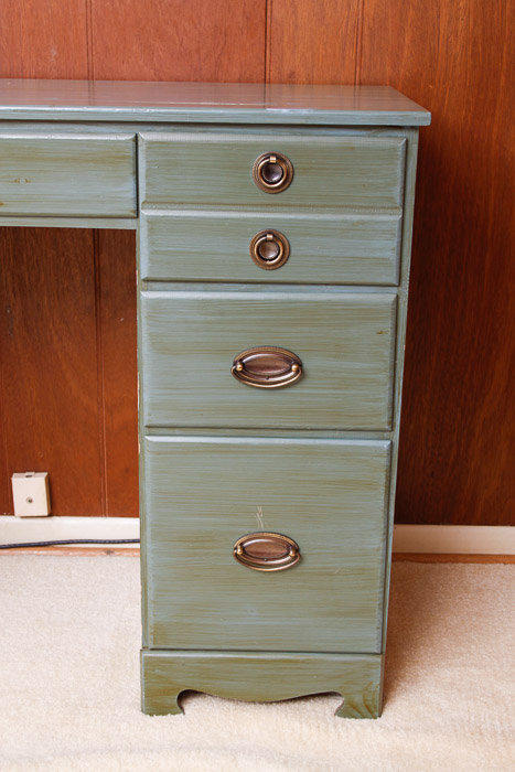 Rustic Painted Desk
