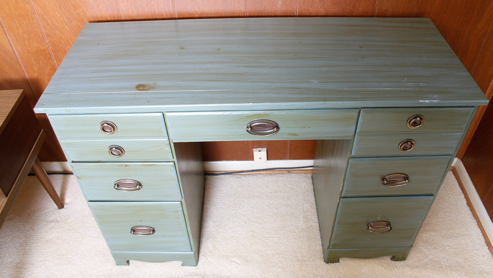 Rustic Painted Desk