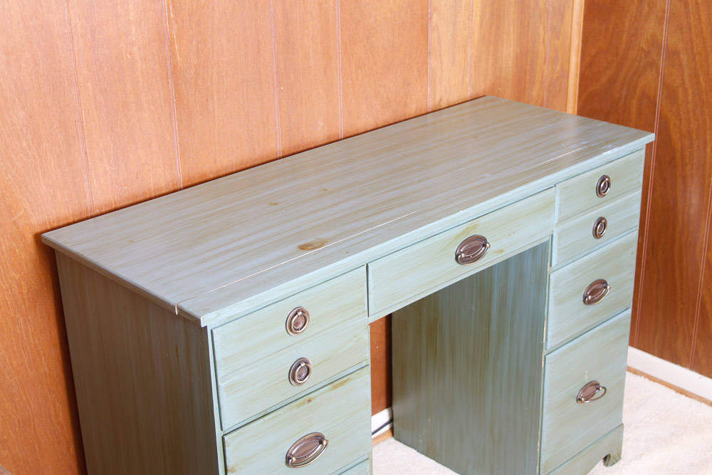 Rustic Painted Desk