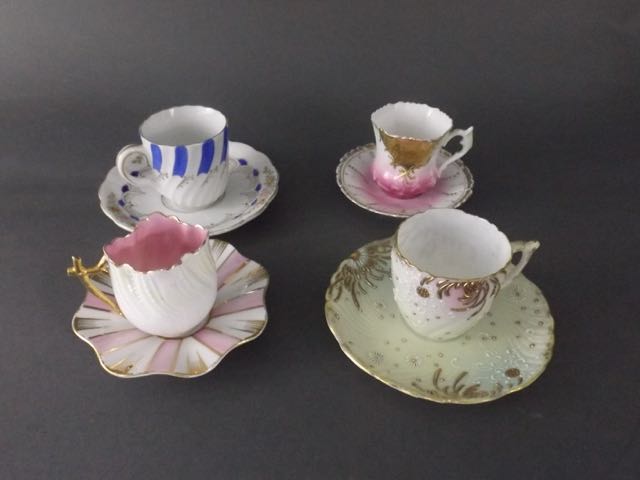 Assortment of Teacups and Saucers