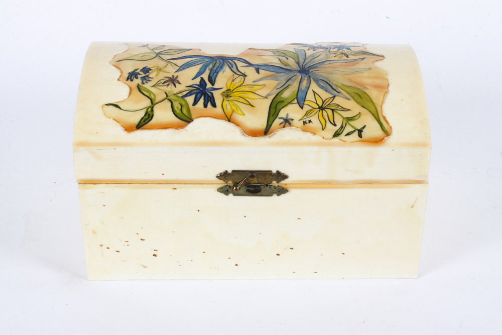 Assorted Costume Jewelry and Box