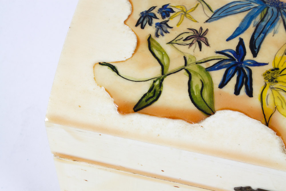 Assorted Costume Jewelry and Box