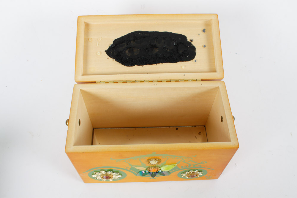 Trio of Wood Handled Handbags