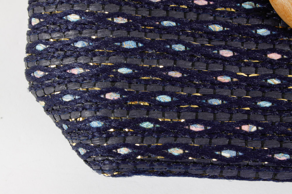 Trio of Wood Handled Handbags