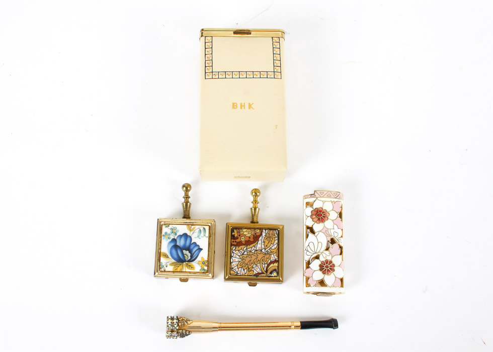Vintage Ladies Smoking Accessories