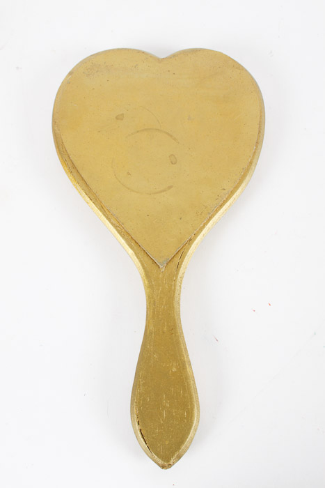 Italian Gesso Box and Hand Mirror