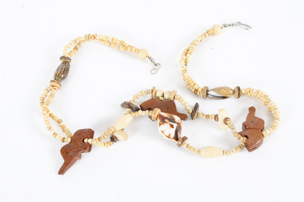 Assorted Costume Jewelry and Beads