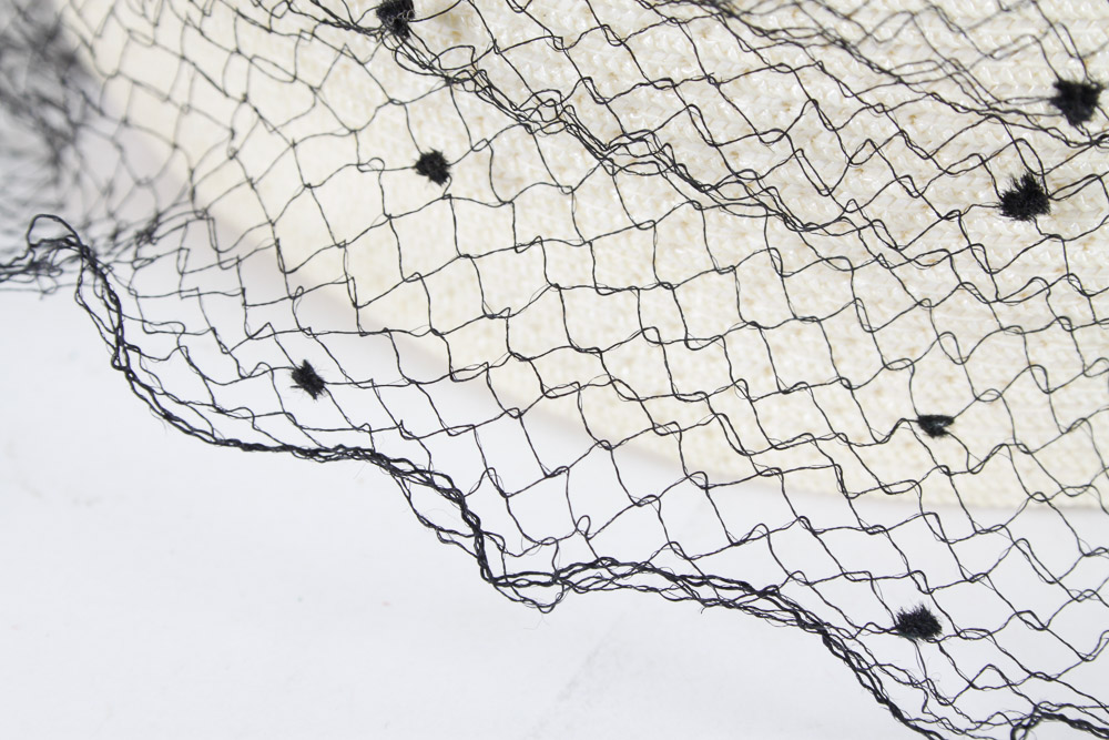 Two Vintage Pill Box Hats and Hat Box