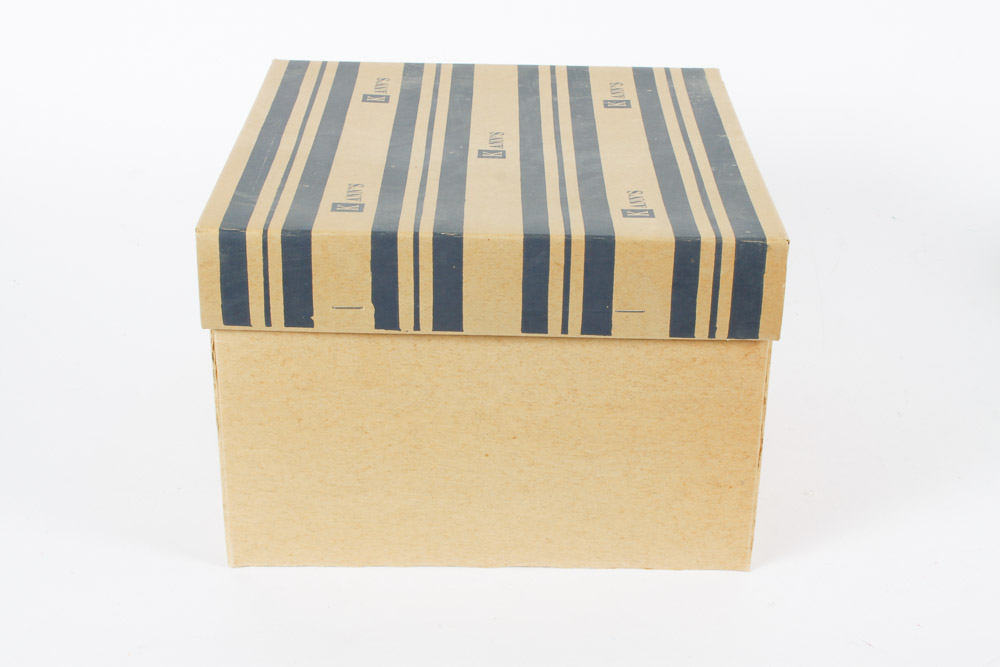 Two Vintage Pill Box Hats and Hat Box