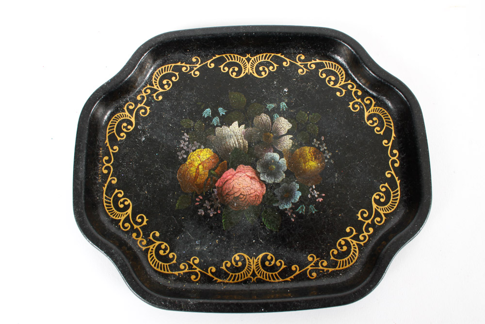 Manicure Set and Decorative Tray