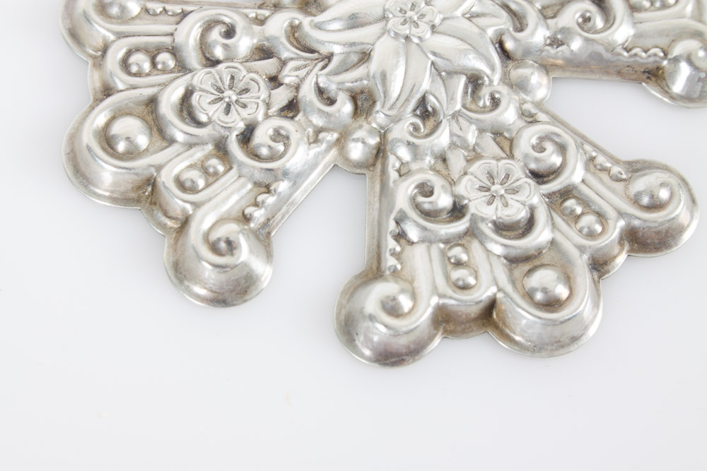 Reed and Barton Christmas Cross and a Bell