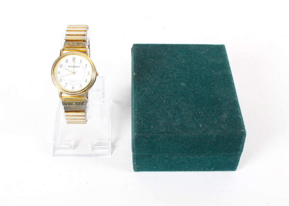 McGregor Gold Tone Watch