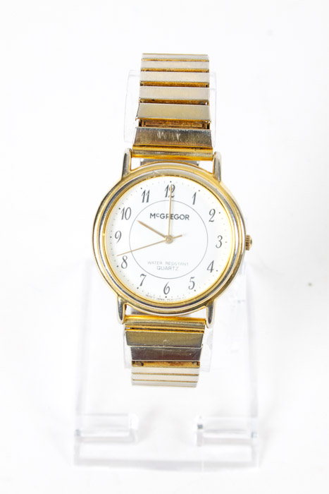 McGregor Gold Tone Watch