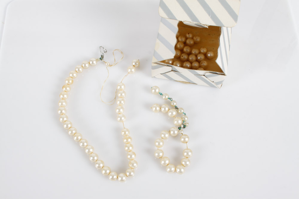Assorted Faux Pearl and Beads