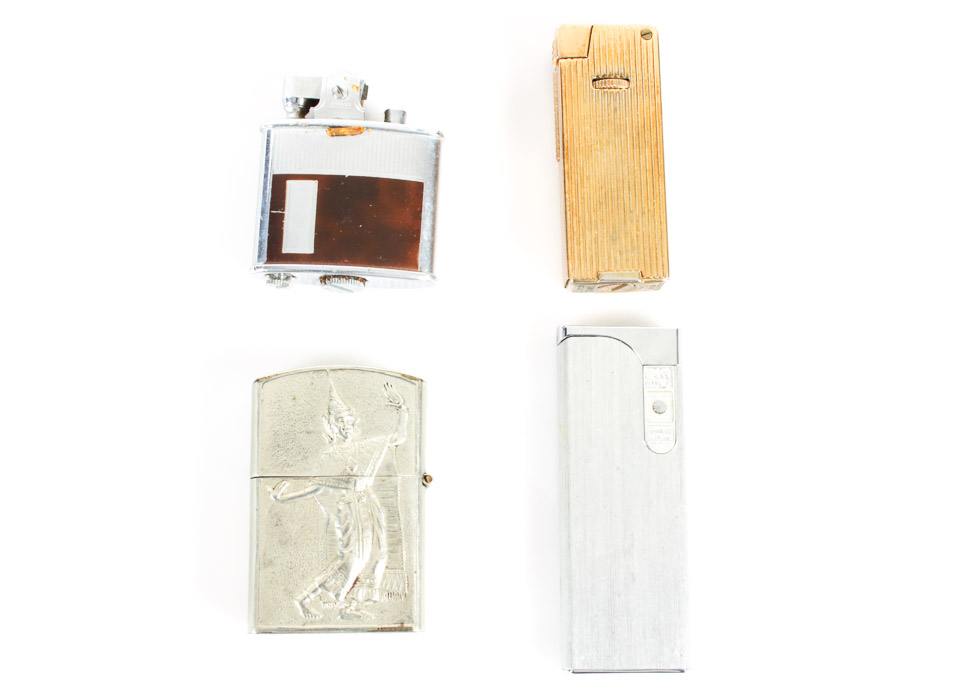 Four Vintage Lighters