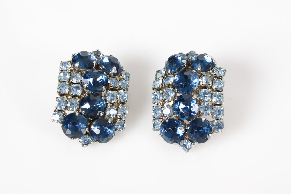 Vintage Costume Jewelry and Box