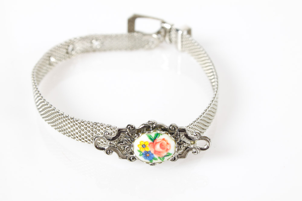 Vintage Costume Jewelry and Box