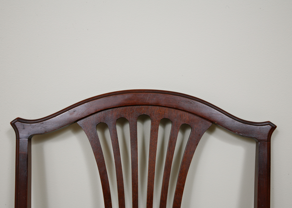 Vintage Thomasville Duncan Phyfe Style Dining Table and Chairs