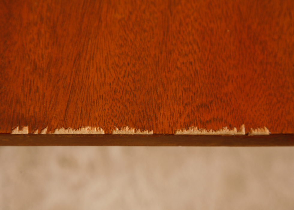 Vintage Thomasville Duncan Phyfe Style Dining Table and Chairs