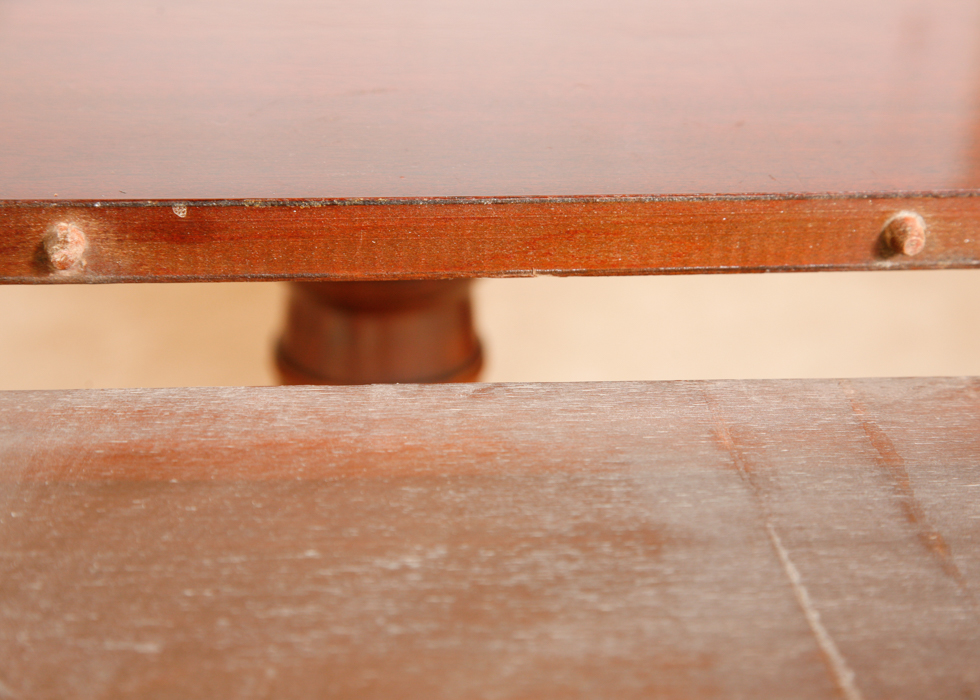 Vintage Thomasville Duncan Phyfe Style Dining Table and Chairs