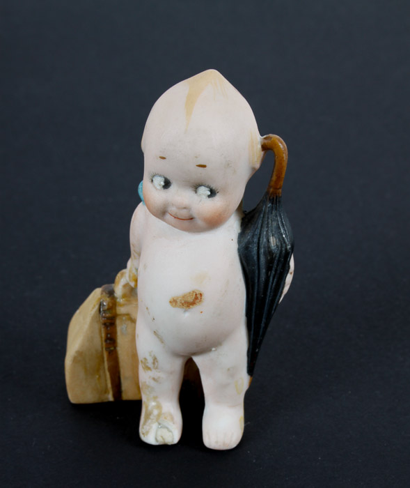 Kewpie Doll and Decorative Box