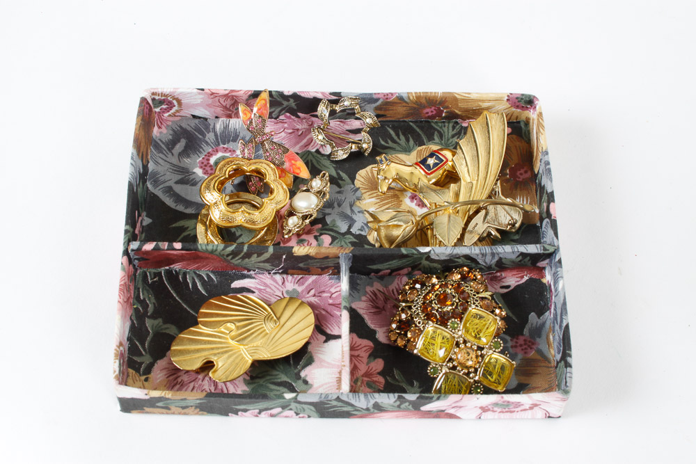 Costume Brooches and Stick Pins