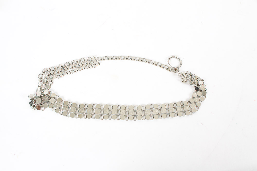 Three Metal Fashion Belts