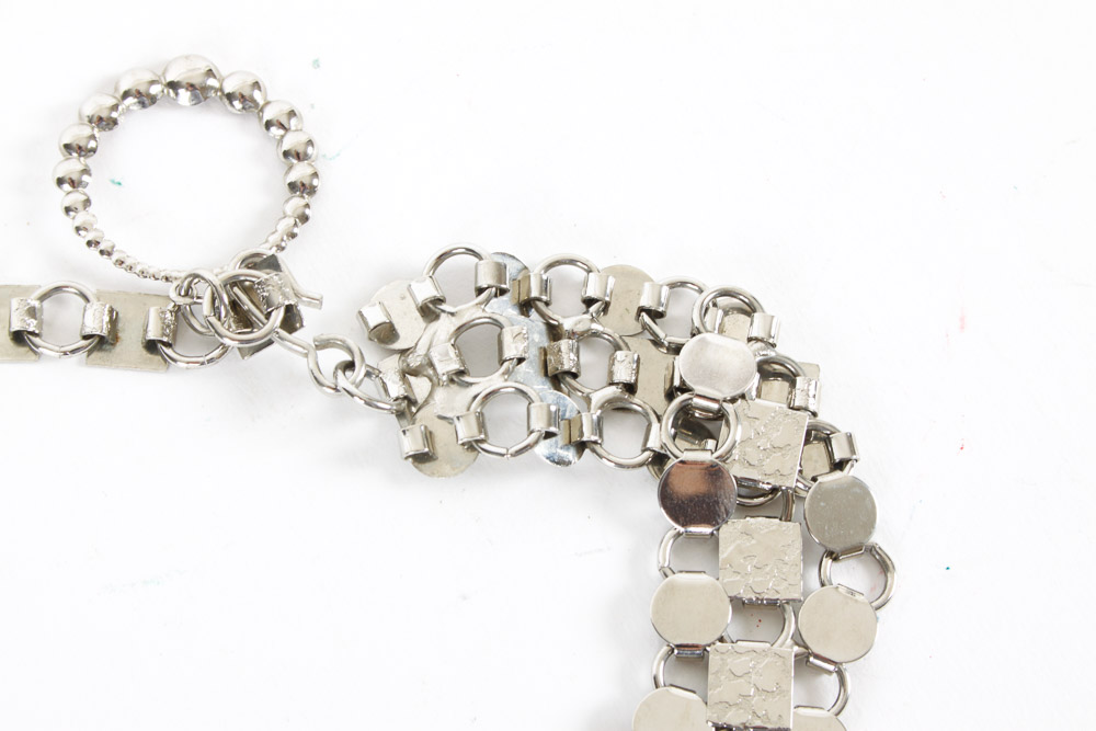 Three Metal Fashion Belts